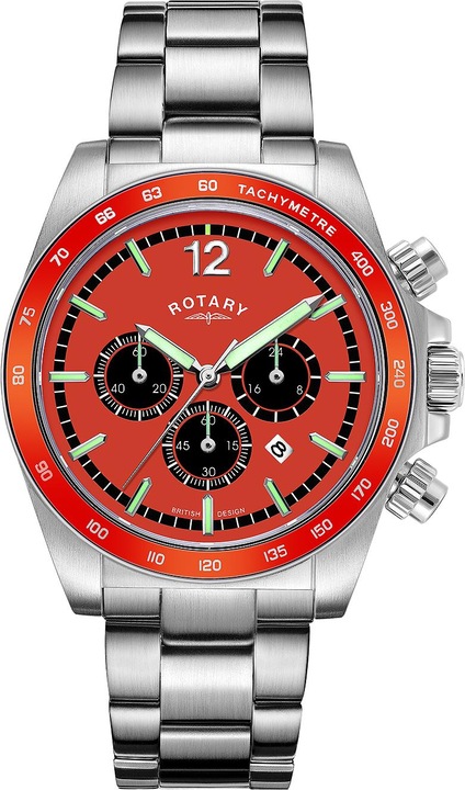 Immagine prodotto Rotary GB05440/54 Henley Cronografo 41mm 10ATM (Cronografo, 41 mm)