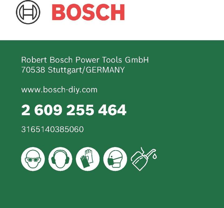 Produktbild Bosch Professional Zubehör Glas- und Fliesenbohrer D= 3,0 mm L= 58 mm (3 mm)