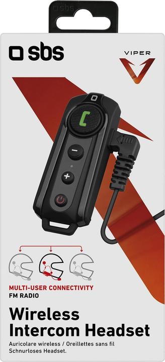 Image du produit SBS Interphone moto (Lot de 1)