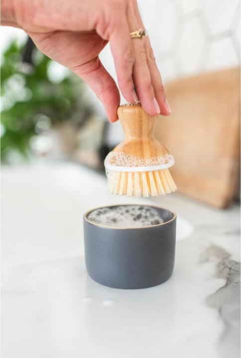Actual product image Full Circle Home Soap dish with rinsing brush Bubble Up Set (1 pcs.)