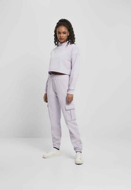 Actual product image Urban Classics Ladies Cropped Oversized Sweat High Neck Crew - 14225 (L)