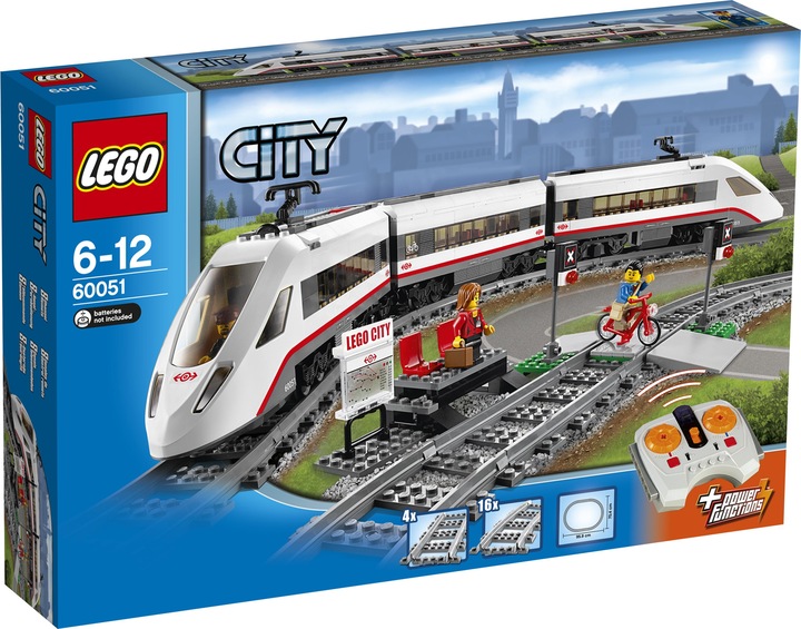Actual product image LEGO City High Speed Train (60051, LEGO City)