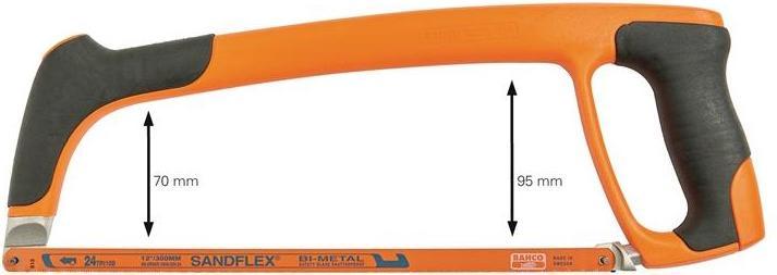 Produktbild Bahco Profi-Metallsägebogen mit weichem Griff 300 mm