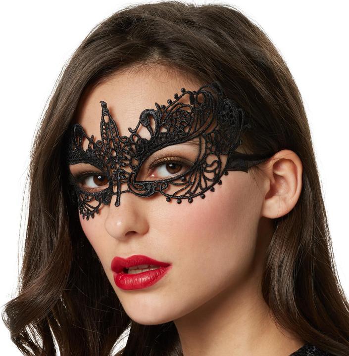 Immagine prodotto tectake Maschera nera in pizzo Misteriosa