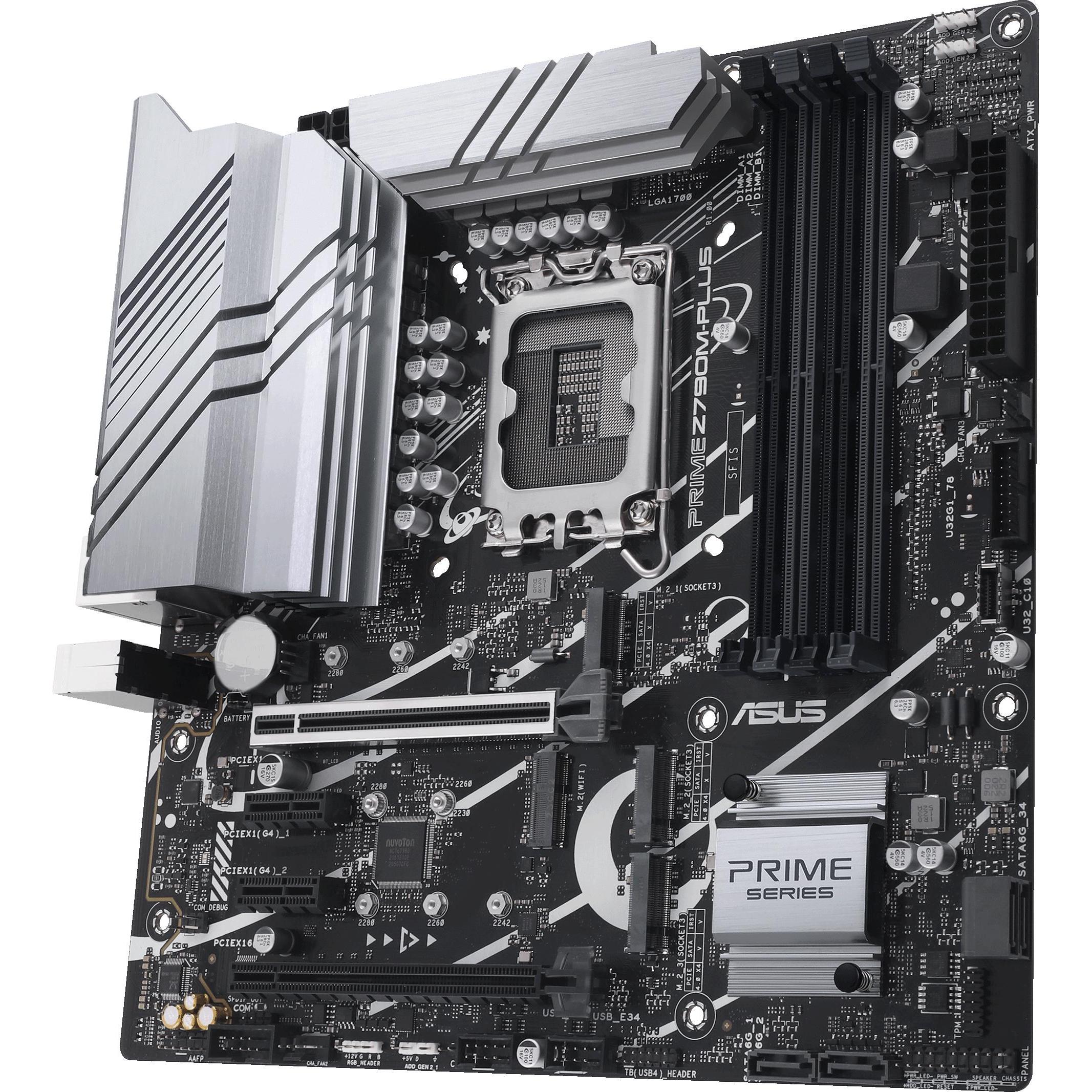 ASUS PRIME Z790M-PLUS (LGA 1700, Intel Z790, mATX), Mainboard