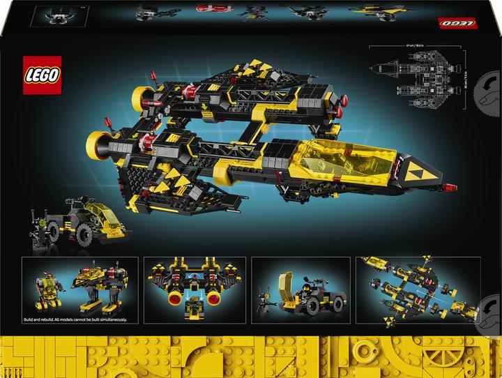 Actual product image LEGO Blacktron Renegade (10355, LEGO Icons, LEGO Rare sets)