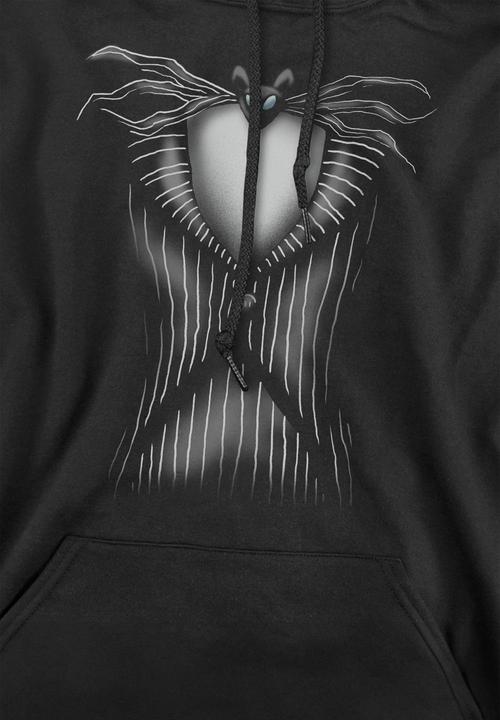 Immagine prodotto The Nightmare Before Christmas Felpa con Cappuccio Jack Costume Uomo (S)