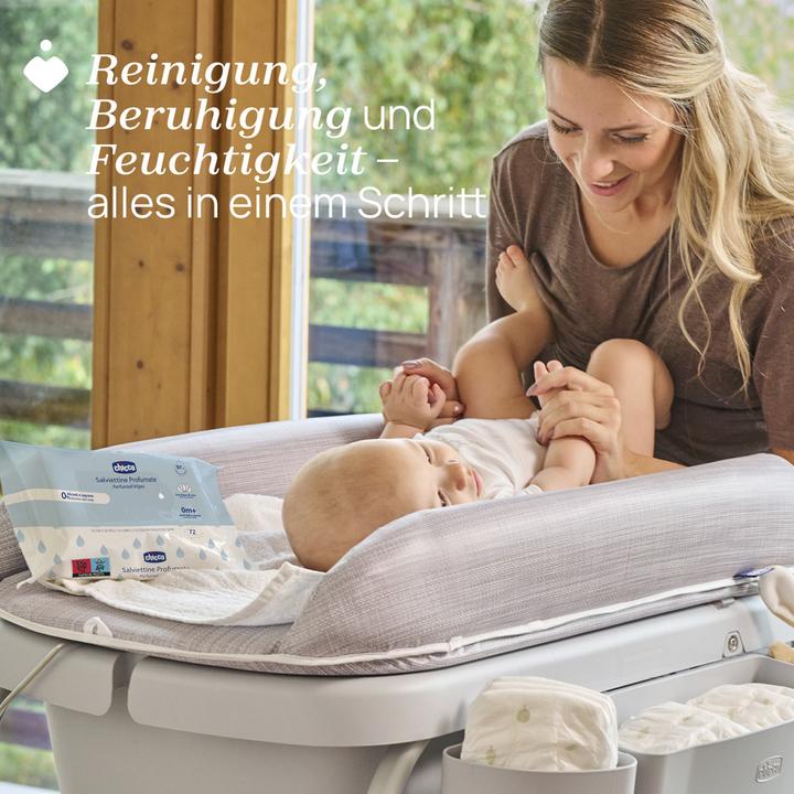 Actual product image Chicco Cleaning wipes, without flip cover, 72 pcs - 0m+ (72 Piece)