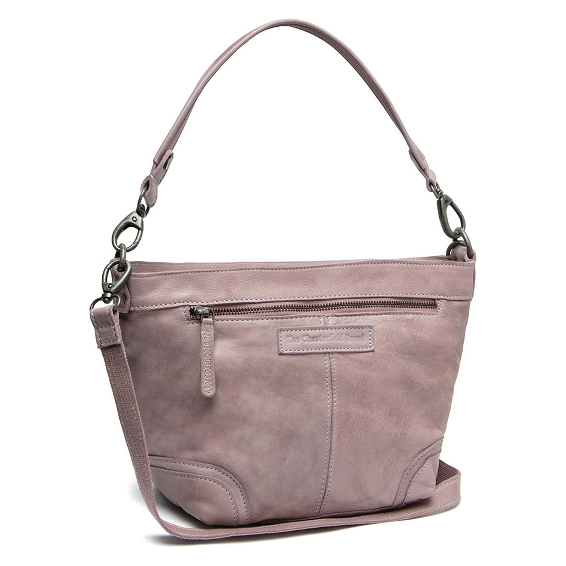 The Chesterfield Brand, Damen, Handtasche, Lucy Schultertasche Leder 22 Cm, Pink