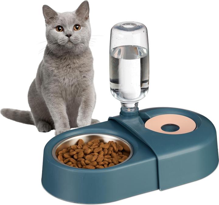 Immagine prodotto Relaxdays Ciotola di alimentazione Distributore d'acqua (0.40 l)