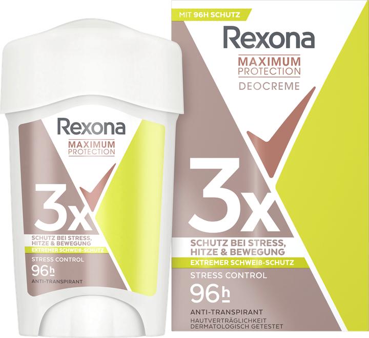 Actual product image Rexona Maximum protection (Crème, 45 ml)