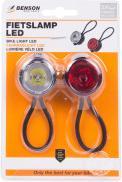 Produktbild Benson Fahrradlicht LED 2 Stück rund
