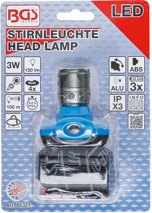 Image du produit BGS Projecteur LED avec focalisation 3 W (150 lm)