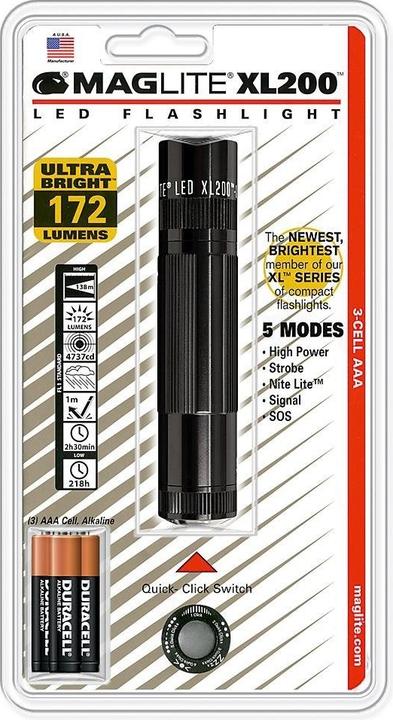 Image du produit Maglite LED Xl200 (12 cm, 172 lm)