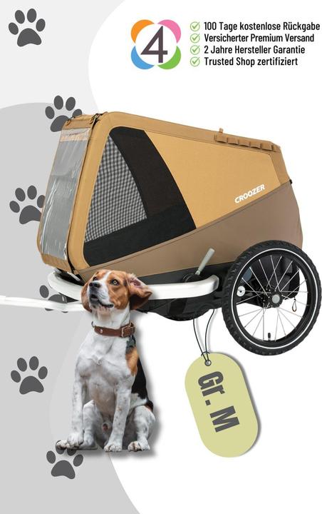 Actual product image Croozer Remorque Dog Enna