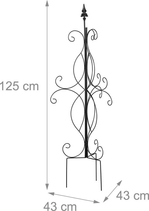 Produktbild Relaxdays Rankhilfe (43 cm, 43 cm)