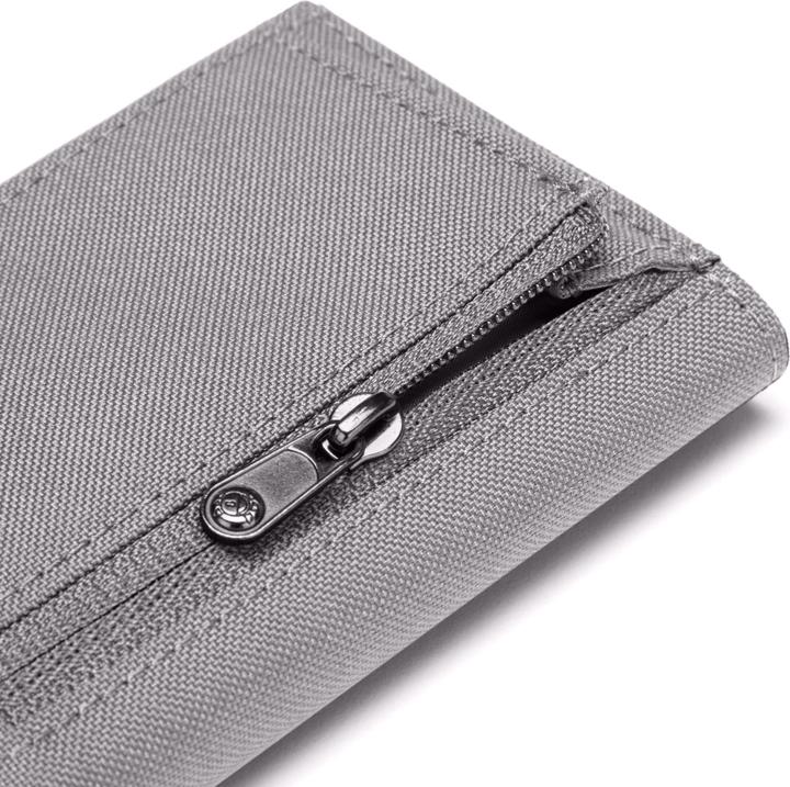 Actual product image Pacsafe RFIDsafe trifold wallet