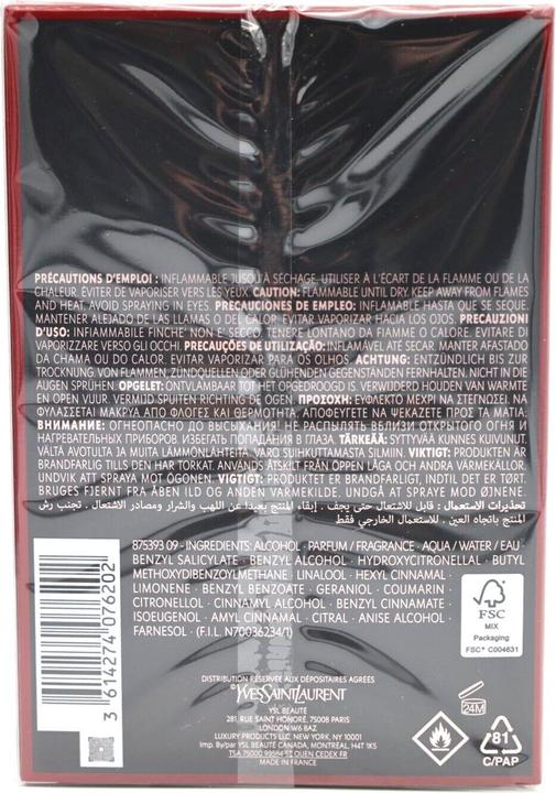 Immagine prodotto Yves Saint Laurent Oppio nero (Eau de parfum, 90 ml)