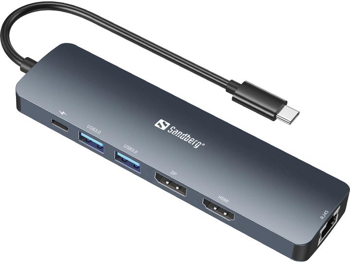 Sandberg Multi Dock (USB-C, 6 Ports)
