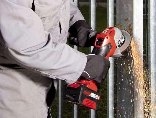 Actual product image Einhell TE-AG 18/155 Li Kit (115 mm)