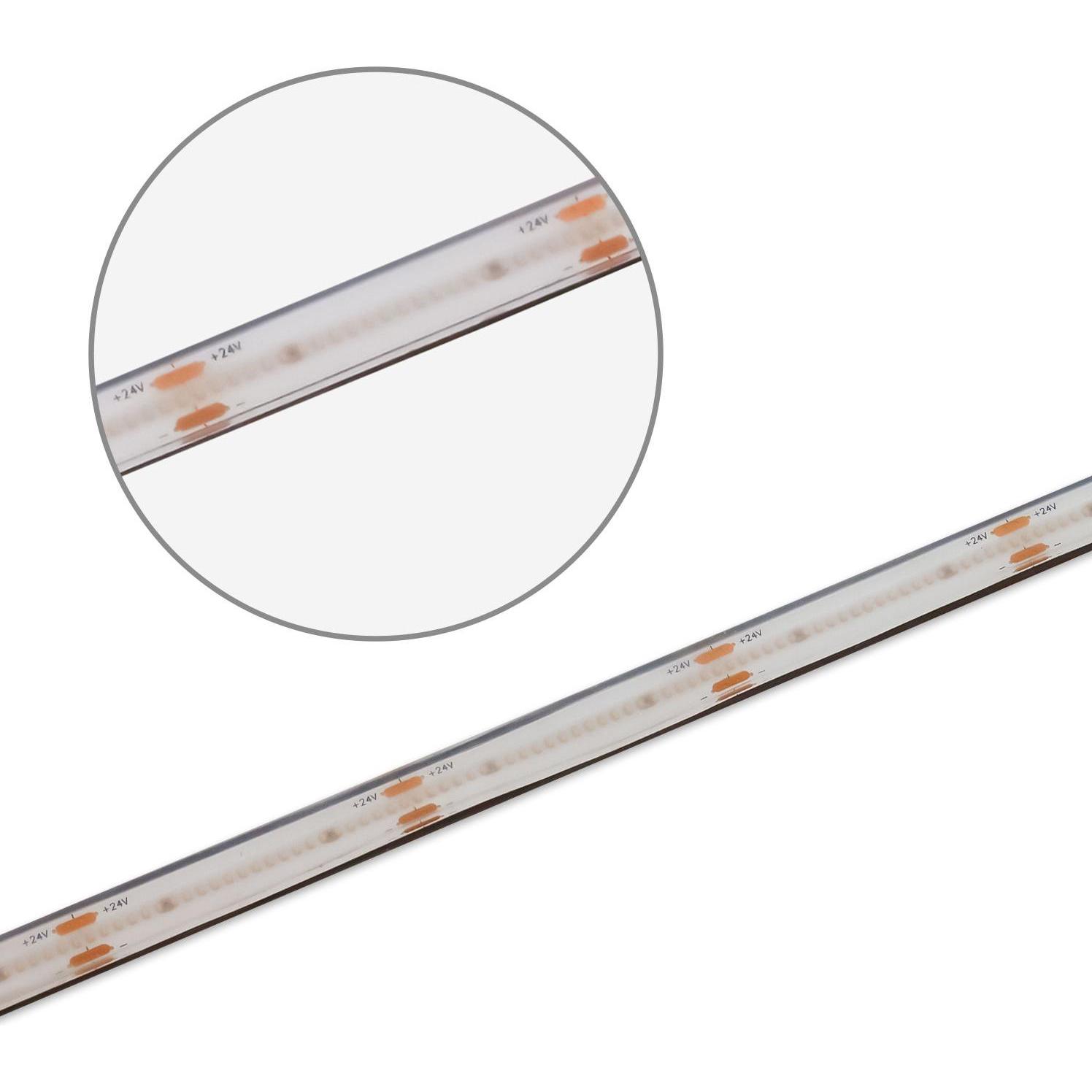 Isoled, LED Streifen, LED HT927/965 COB CCT 2-pol Flexband für bis zu 90°C Umgebung, 24V DC, 8+8W, IP68, 5m Rll, 51 (500...