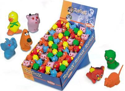 Nobby Figuren dieren in latex, 5-6 cm, assortimenten