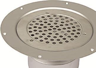Produktbild Blücher afl.skål 110mm - u.stuts m.rist vinyl