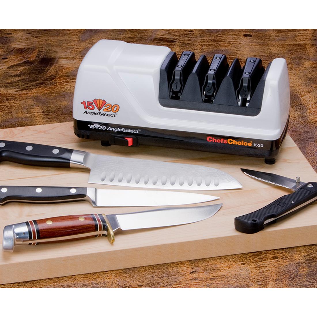 Thumbnail - Chef’sChoice 1520 AngleSelect Professional, Messerschärfer, Schwarz, Weiss