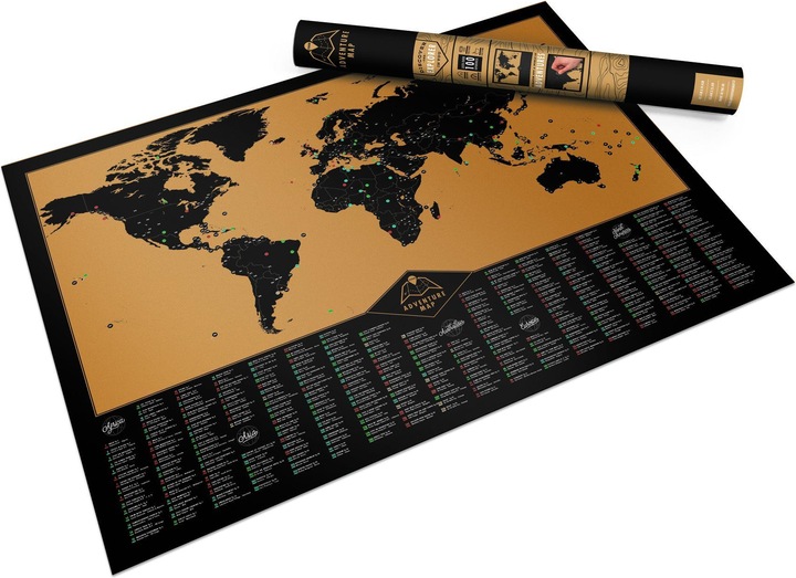 Immagine prodotto Luckies Mappa di Scratch (17 x 22 cm)