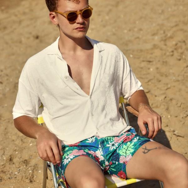 Actual product image Moustard Flower Swimshorts (XL)
