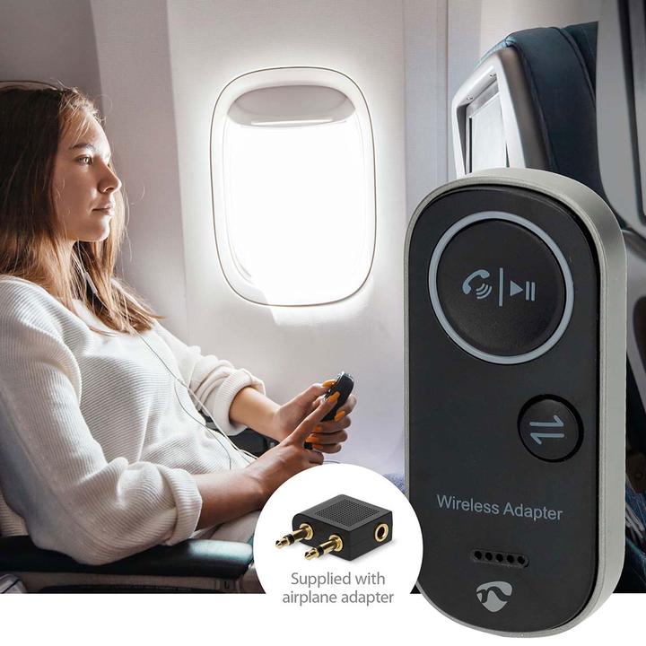 Image du produit Nedis Bluetooth® Transceiver | Anschlüsse – Eingang: USB-C™ Buchse | Anschlüsse – Ausgang: 3.5 mm | (Emetteur & Récepteur)