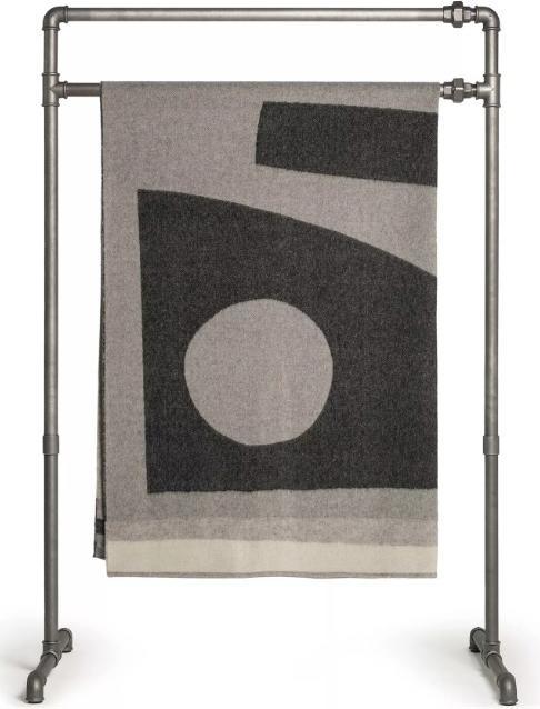 Actual product image Markslöjd Blanket Alma 180 x 130 cm, Grey (130 x 180 cm)