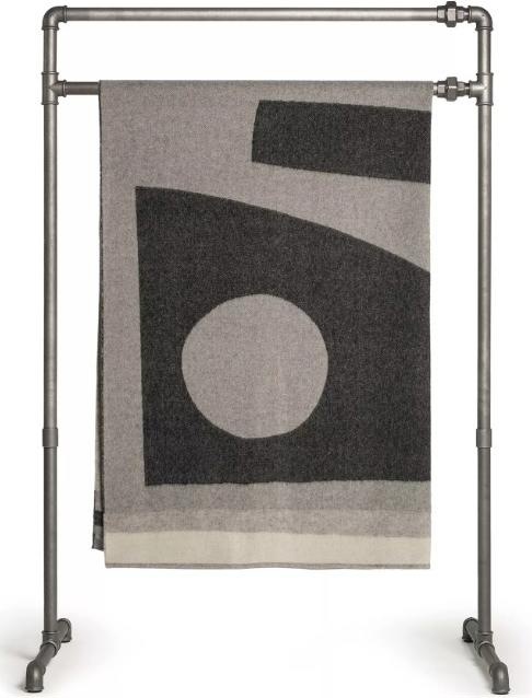 Actual product image Markslöjd Blanket Alma 180 x 130 cm, Grey (130 x 180 cm)
