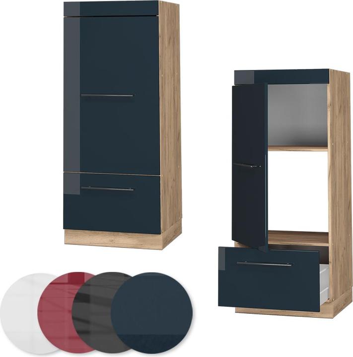 Produktbild Vicco Mikrowellenschrank Fame-Line (60 x 58.10 x 153.60 cm)