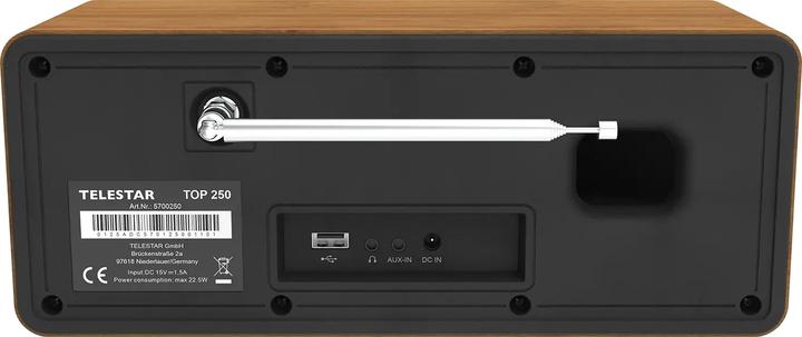 Actual product image Telestar Top 250 (Web radio, DAB+, FM, Bluetooth, Wi-Fi)