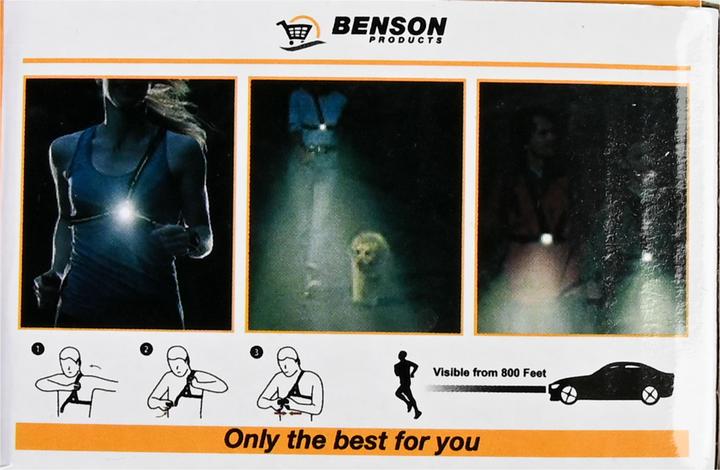 Immagine prodotto Benson Gilet di sicurezza LED