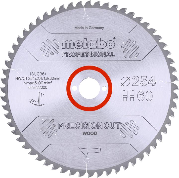 Produktbild Metabo Precision Cut Wood - Professional