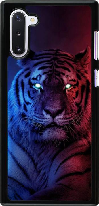Actual product image PhoneLook Coque Tiger Blue Red (Samsung Galaxy Note 10)