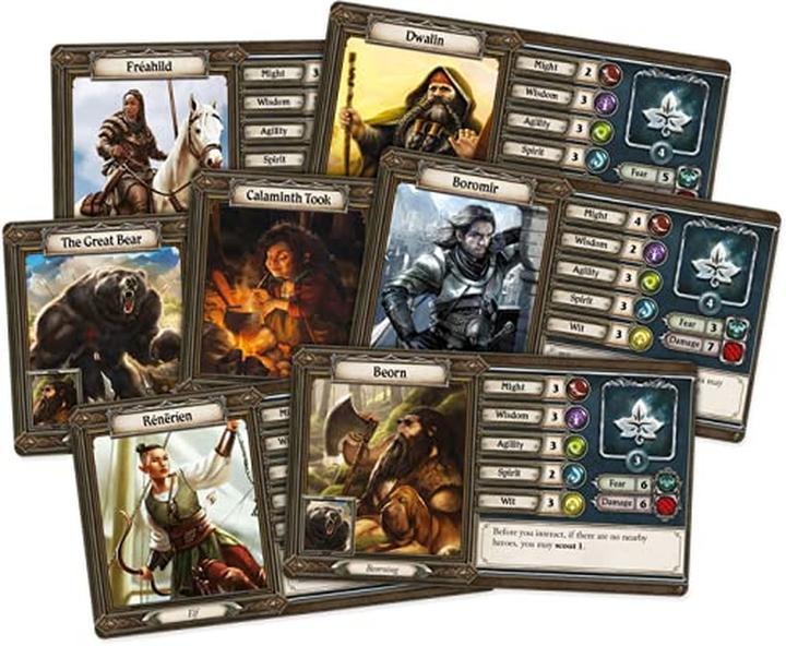 Actual product image Asmodée Lord Of The Rings - Journey in Middle Earth: Spreading War (FJME08) (English, 1 - 5 Players)