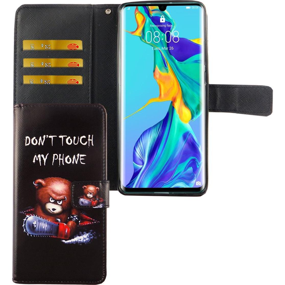 Thumbnail - König Design Hülle Handy Schutz für Huawei P30 Pro Case Cover Tasche Wallet Etui Handyhülle (Huawei P30 Pro), Smartphone...