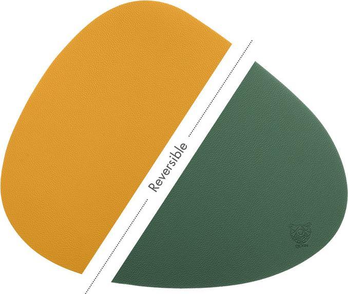 Moutarde jaune, Vert sapin