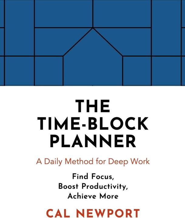 Nährwerte und Zutaten The Time-Block Planner