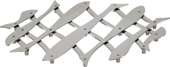 Actual product image Alessi Stainless steel base (1 x, Pan coaster)