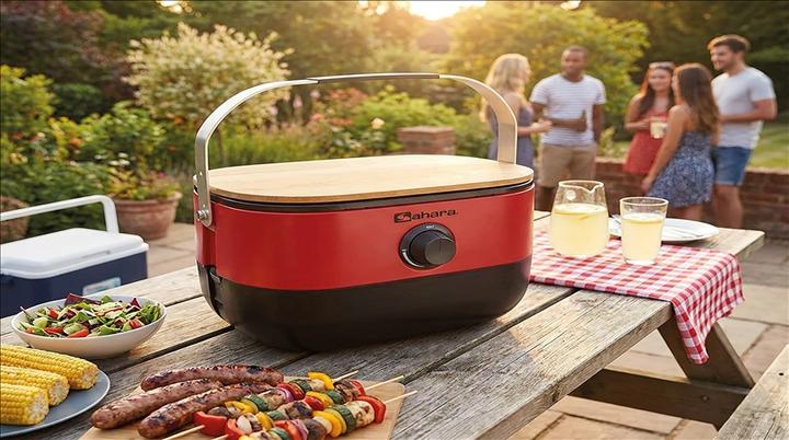Actual product image Sahara Mini BBQ Red