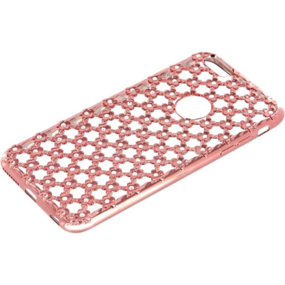 Thumbnail - NoName Silicone Case Diamond Iphone 6 Plus rose (Apple iPhone 6 Plus), Smartphone Hülle, Rosa