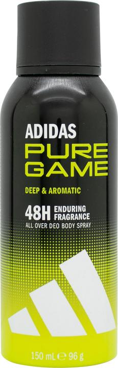 Produktbild Adidas Pure Game, 48h Protection, Deodorant Spray, For Men, 150 ml For Men (Spray, 150 ml)