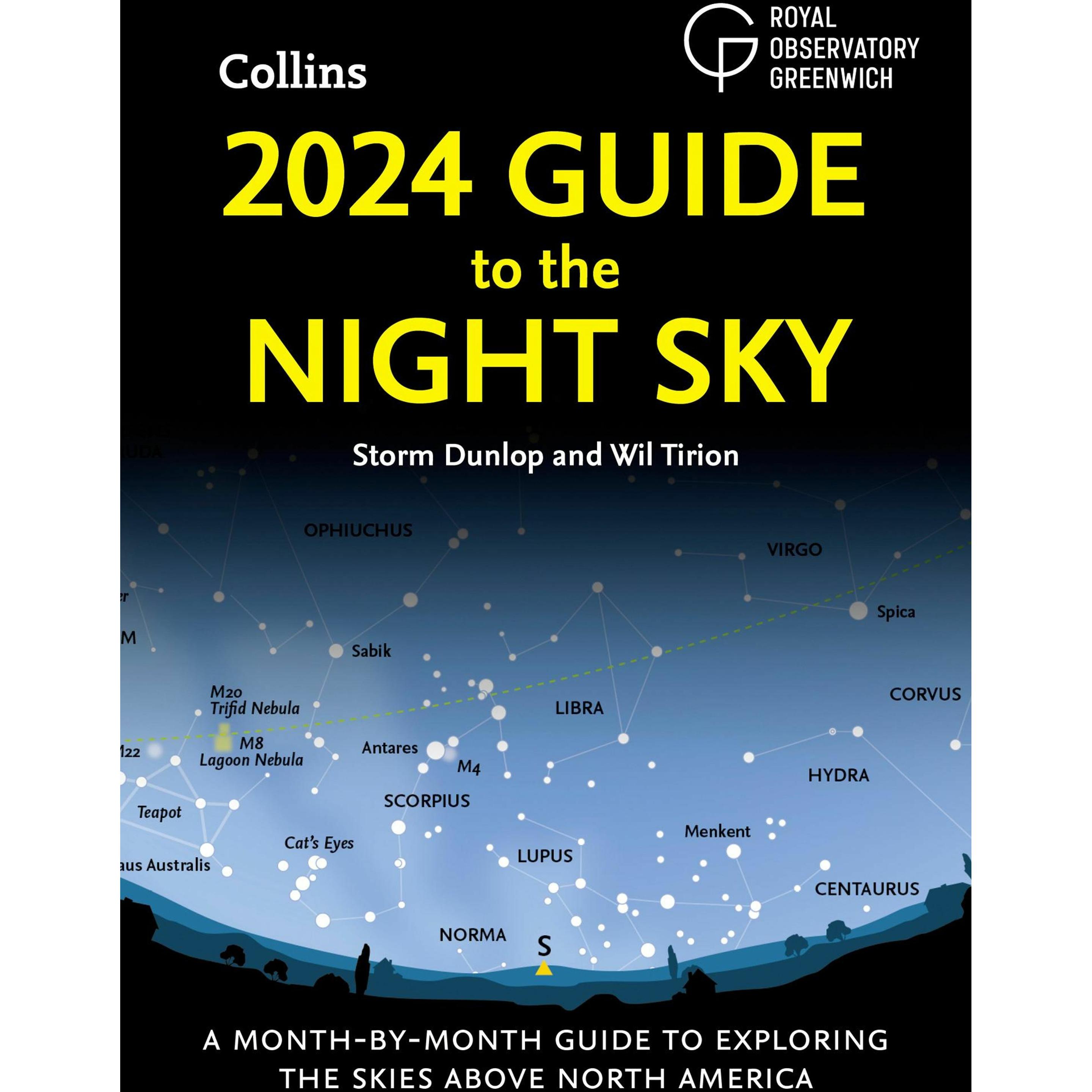 2024 Guide to the Night Sky, Sachbücher von Storm Dunlop, Royal Observatory Greenwich, Wil Tirion