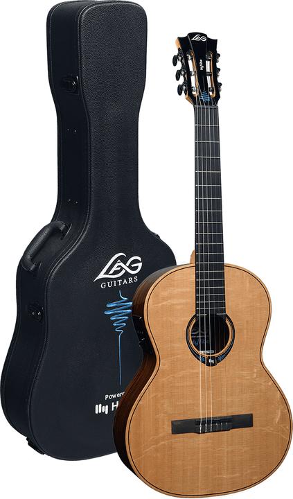 Image du produit Lâg Guitars HyVibe CHV30E (Guitare acoustique, Bogey, Bois d'épicéa)