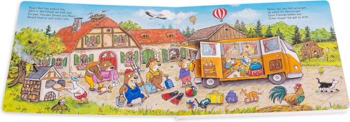 Immagine prodotto Benno Bibers Bauernhof. Traktor, Kuh und Huhn – da gibt es viel zu tun (Tedesco, Christine Kugler, 2023)
