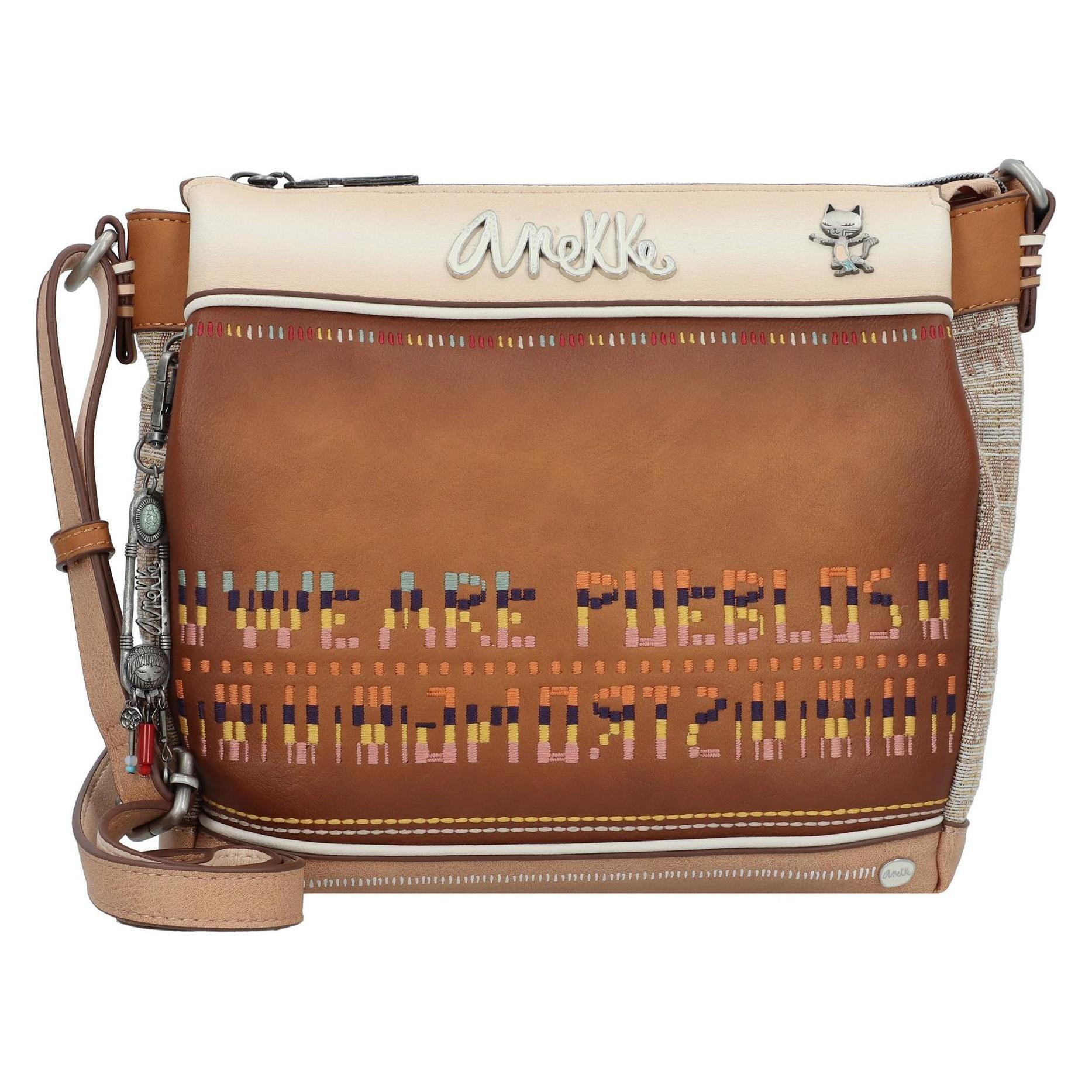 Anekke, Handtasche, Menire Umhängetasche 24.5 Cm, Mehrfarbig